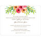 Watercolor Floral Invitations Image 5 of 7